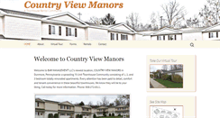 Desktop Screenshot of countryviewmanors.com