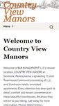Mobile Screenshot of countryviewmanors.com